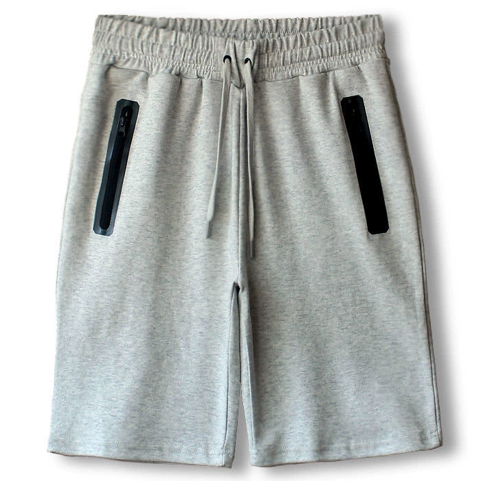 Zipper Pocket Shorts Fitness Summer Wear