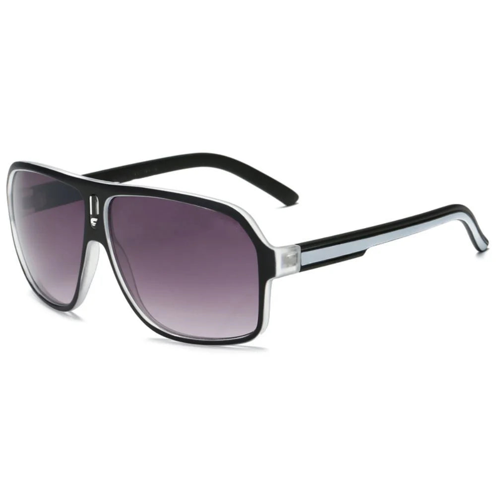 Men's Vintage-Inspired Glasses with Large Curved Frames