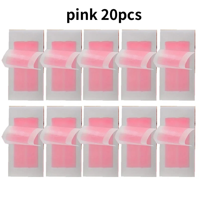Professional Hair Removal Wax Strips – Double‑Sided Cold Strips for Legs, Body & Face (6/10/20 PCS)