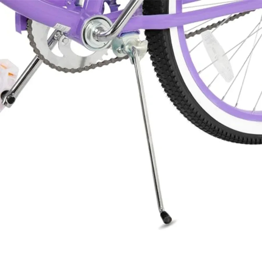Beach Cruiser Bike for Girls Boys Men Women, 20 24 26 single speed kids cruiser with coaster brake, multiple colors, steel fram