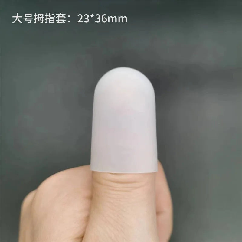 Silicone Finger Protector Sleeve Cover Anti-cut Heat Resistant Finger Sleeves Great Cooking Kitchen Tools