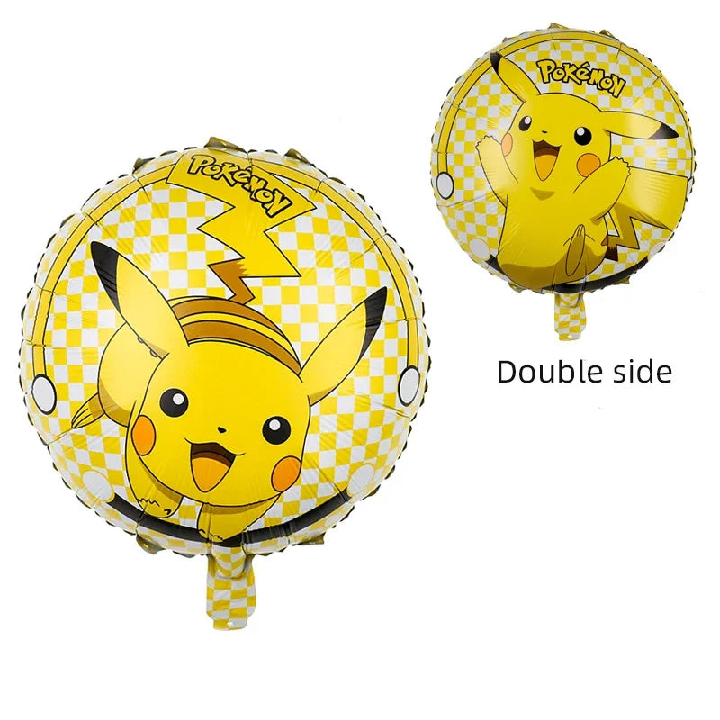 10/50pcs Pokemon Balloon pikachu Party Supplies Pikachu Balloon Balloons For Kids Birthday Party Dcoration Baby Shower Gift Toys
