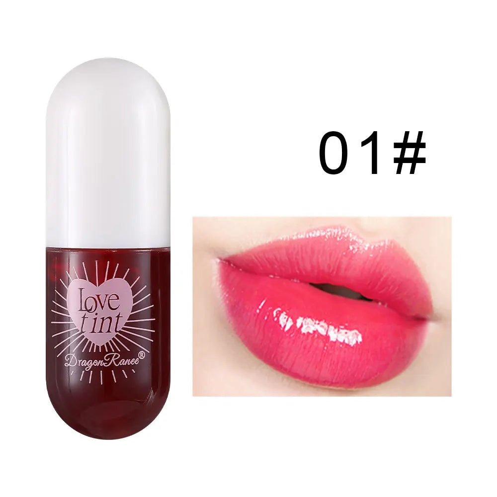 Lip Dye Liquid Lip Glaze Waterproof Non-Stick Liquid Lipstick 6 Colors Available