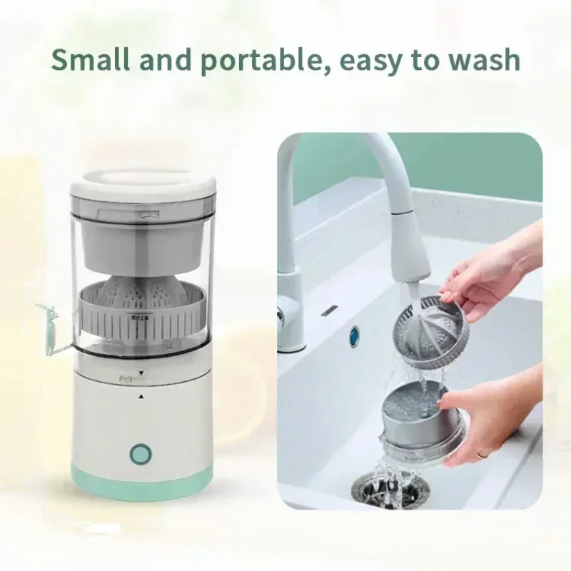 Portable USB Electric Citrus Juicer & Mini Fruit Blender for Travel