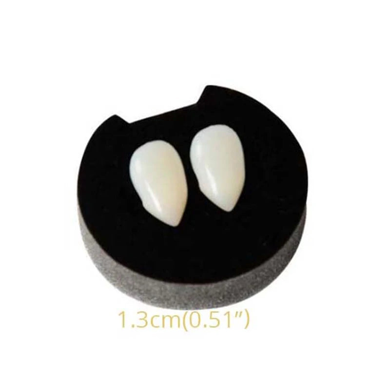 Halloween Decoration Vampire Teeth Fangs Dentures Prop Halloween Horror Denture Props Cosplay Props Halloween Party Supplies