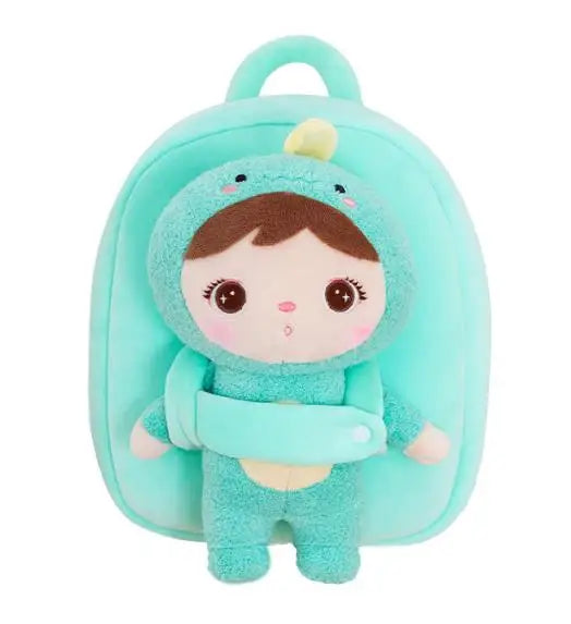3D Koala & Panda Plush Kids Backpack – Personalized Cartoon School Bag for Boys & Girls