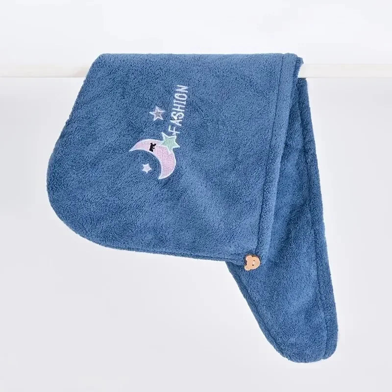 Quick‑Dry Hair Towel Wrap – Super Absorbent Soft Microfiber Head Towel for Women & Girls