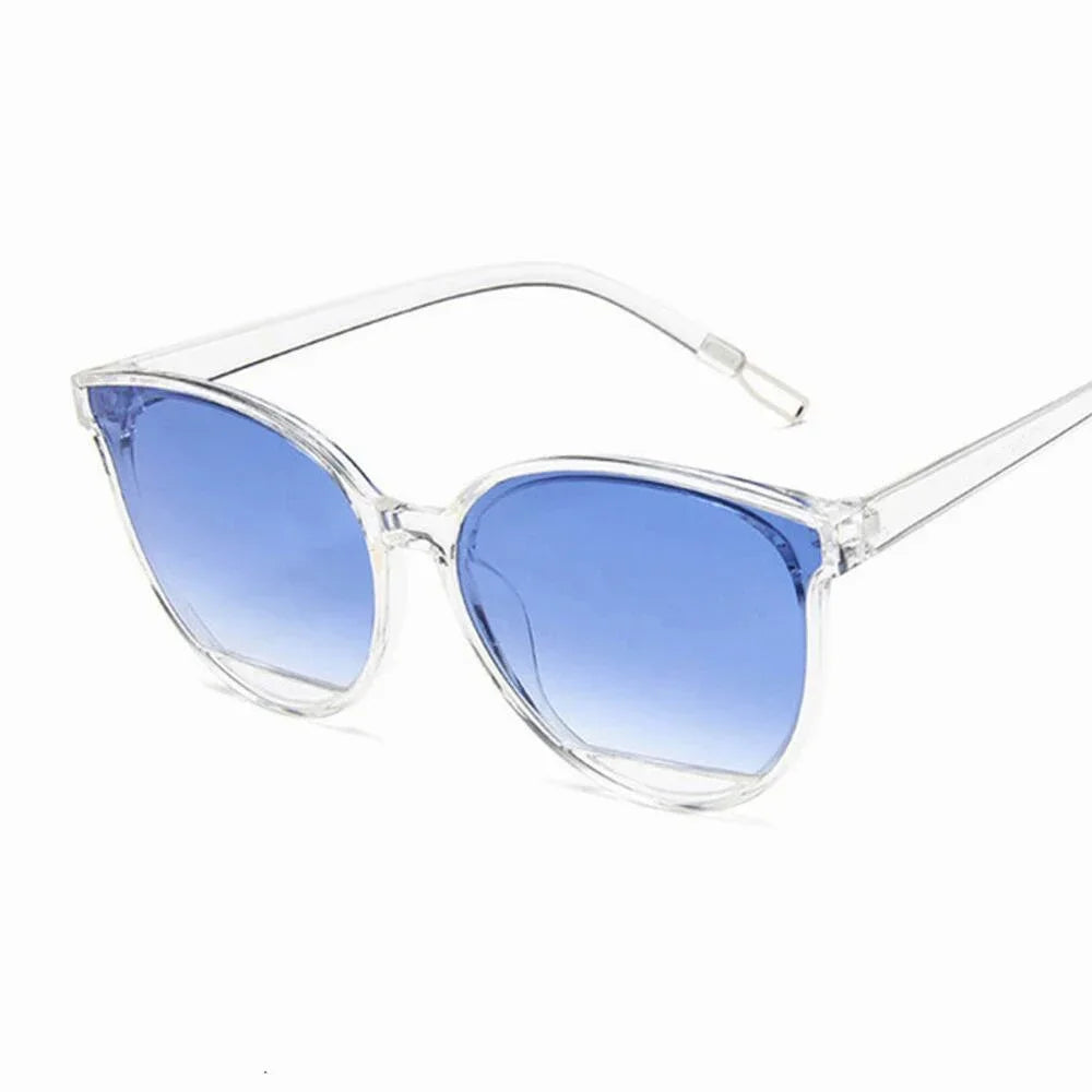 Women Classic Vintage Metal Mirror Sun Glasses UV400