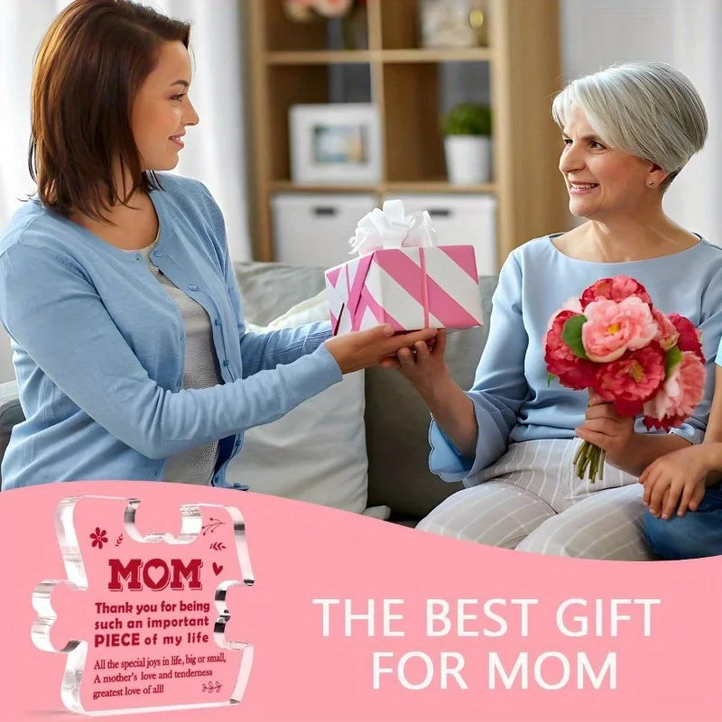 Cool Mom Acrylic Gift - Best Mom Ever Present from Daughter/Son