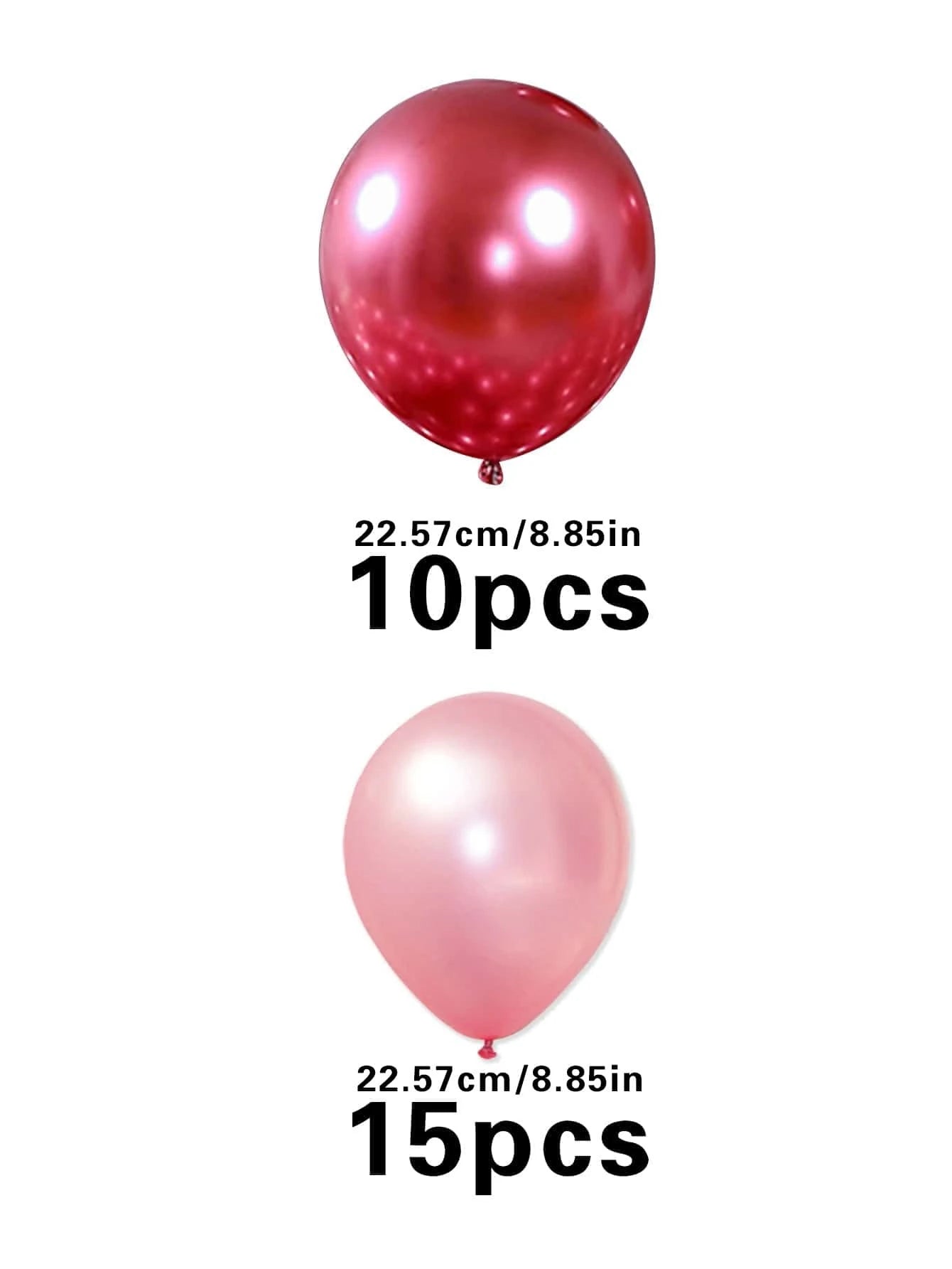25Pcs Metallic Decorative Balloon, Party Decorative Balloon, for Scene Decor, Room Decor, Birthday Party Supplies, Theme Party Decoration