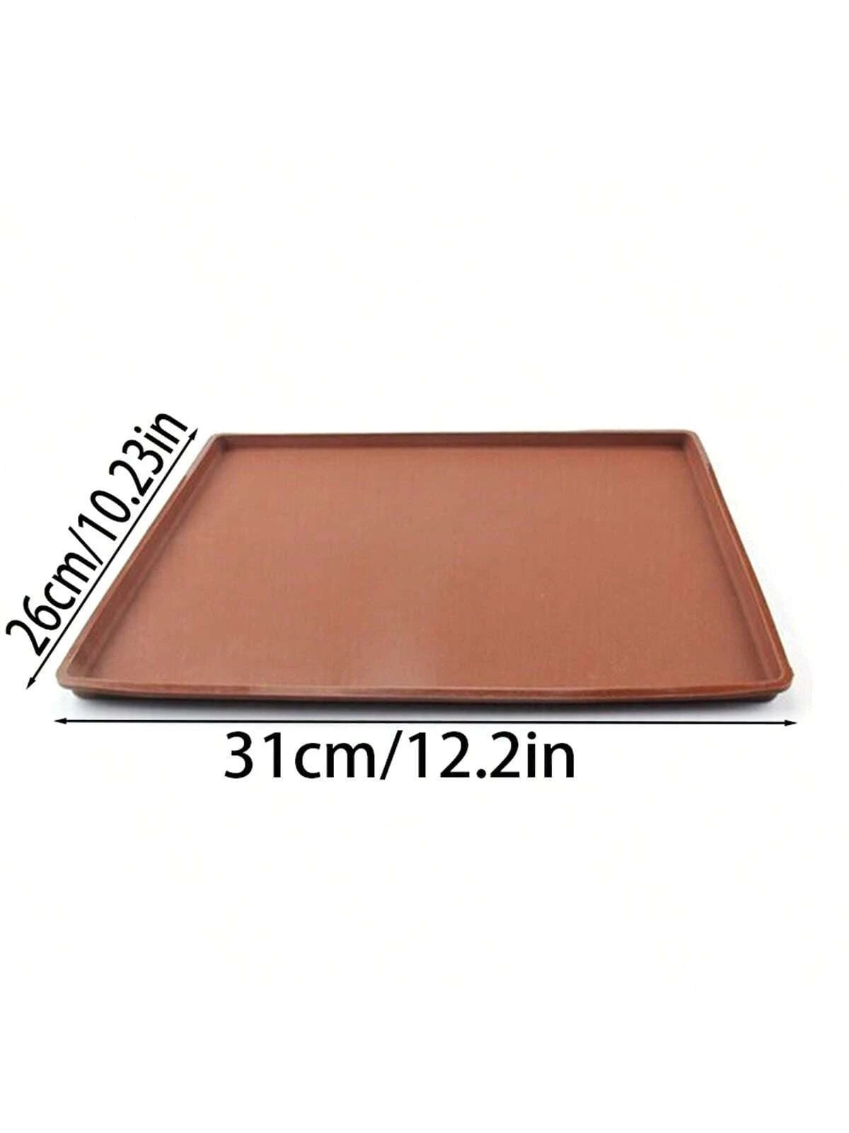 1/2/3Pcs Heat-Resistant Silicone Swiss Roll Cake Baking Mat Tray