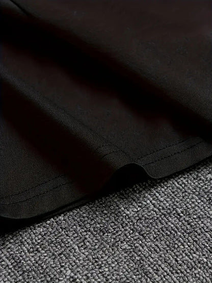 Women' Soft Stretch Short Sleeve T-Shirt - Summer Round Neck Blouse with Spandex-Polyester Blend, Machine Washable Casual Top, Opaque & Non- for Casual Attire, Spring/Summer Outfits - Comfortable Casual Wear & Care (No