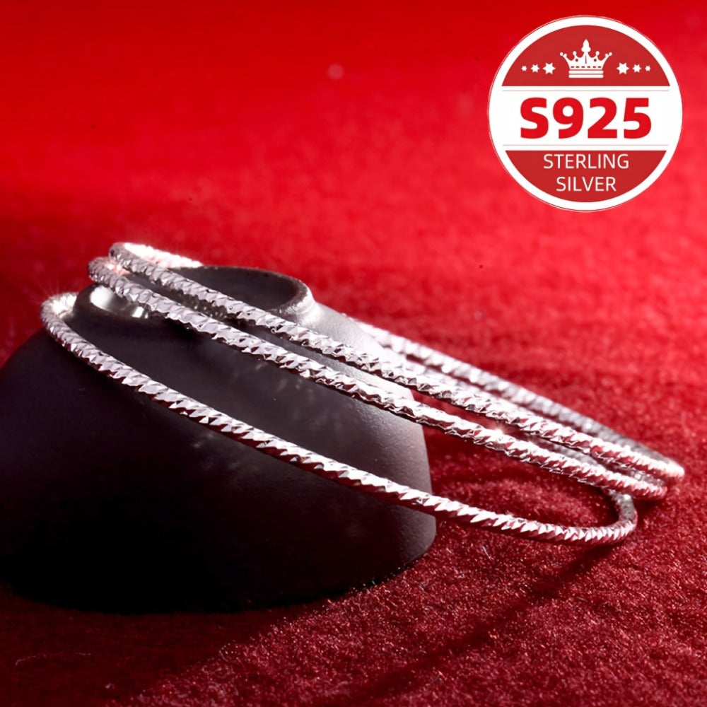 S925 Sterling Silvery Retro Ethnic Style Bracelets, Miao Che Hua Tian Xing Bracelets, Belly Bracelets, Wide Face Bracelets, Women's Jewelry, Daily Wear, Stacked Gifts for Friends, Suitable for All Seasons