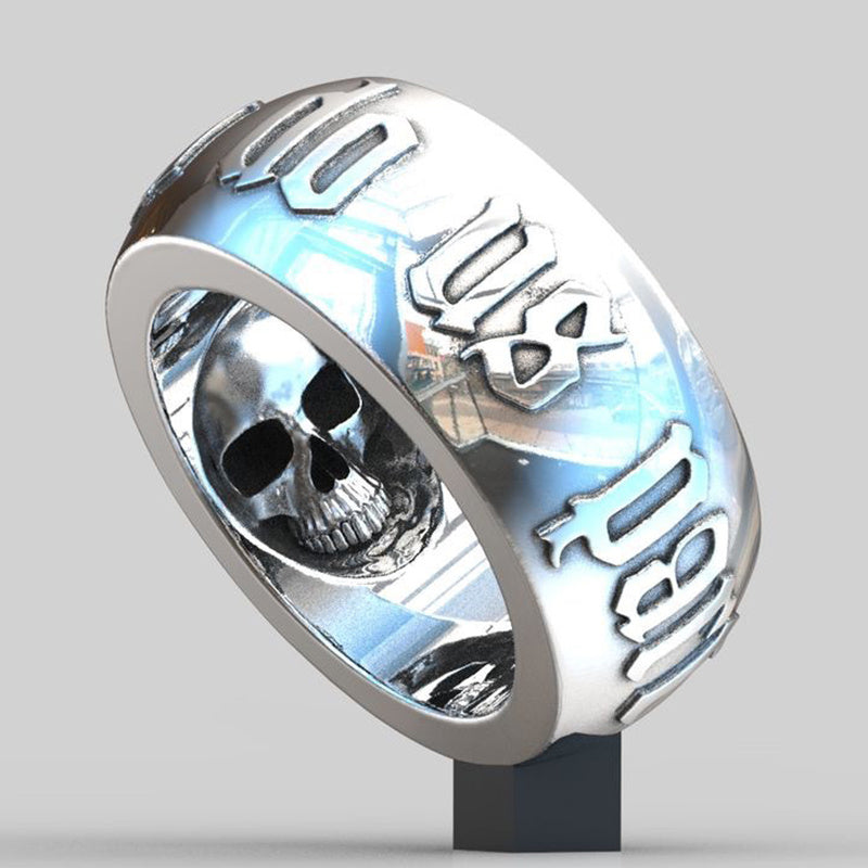 A Unique And Stylish Skeleton-Themed Ring Perfect for Halloween, Versatile Enough for Parties, And an Exquisite Gift for Christmas Or Birthdays