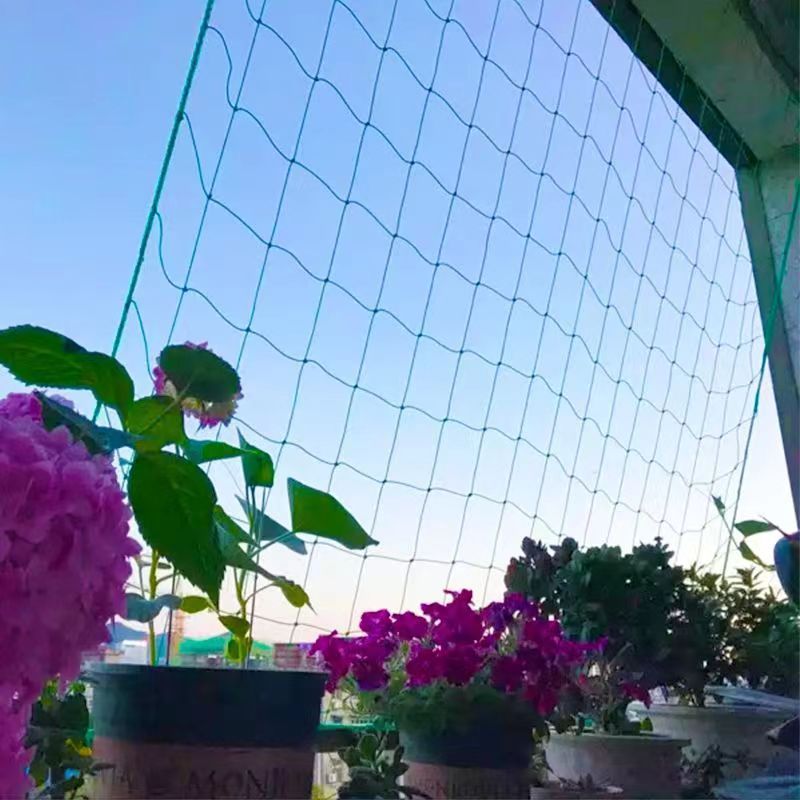Vibrant Sky Blue Heavy-Duty Garden Trellis Netting - Easy Installation, Maximum Space Utilization for Climbing Plants & Vines, Boosts Air Circulation, Perfect for Outdoor Gardening, Climbing Plants Support | Vibrant Garden De