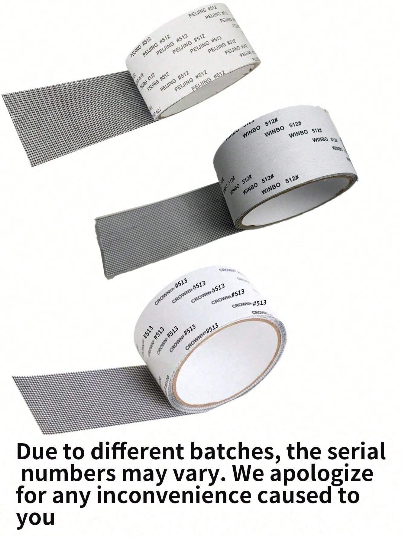 1 Roll Window Screen Repair Tape, Self-Adhesive Mesh Tape for Window Screen Hole Patching, Window Mesh Repair Strips for Dormitory Curtain, Self-Stick Window Screen Repair Tape, Window Screen Repair Patch, Hole Tear Insect/Noise Proof Window Sill Sealing Strip