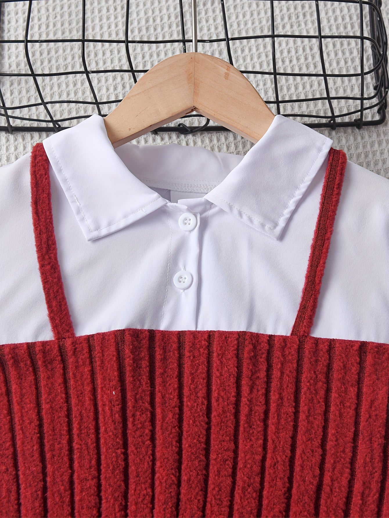 2pcs Solid Color Elegant Long-Sleeve Blouse Top + Comfy Slim Pants Set - Stylish & Casual Outfit for Girls Spring Fall Outdoor Gift