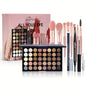 A 40-Shade Christmas Eyeshadow Palette Makeup Kit That Includes Mascara, Eyeshadow Brushes, Eyeliner, And Eyebrow Pencils, Perfect for Beginners. Ideal As a Valentine'S Day Gift for Winter Makeup Enthusiasts