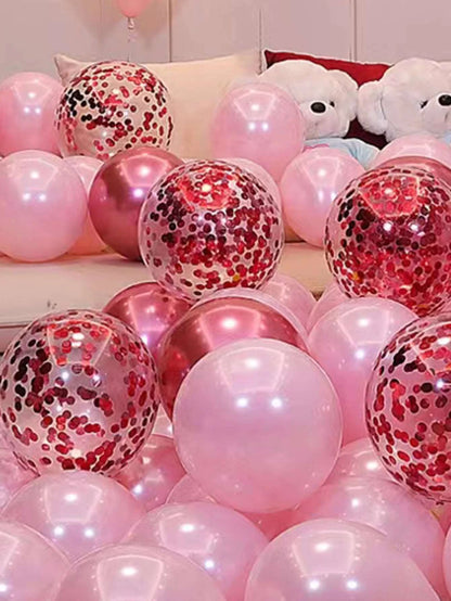 25Pcs Metallic Decorative Balloon, Party Decorative Balloon, for Scene Decor, Room Decor, Birthday Party Supplies, Theme Party Decoration