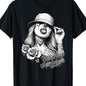 2025Current fashion style Hip-hop Student One sizeMen'S & Women'S Chicana Payasa Tattoo Chola Graphic T-Shirt | Comfortable, Breathable, Crew Neck, Medium Stretch Fabric, Perfect for Exercise, Party Gatherings, Fitness, Gift
