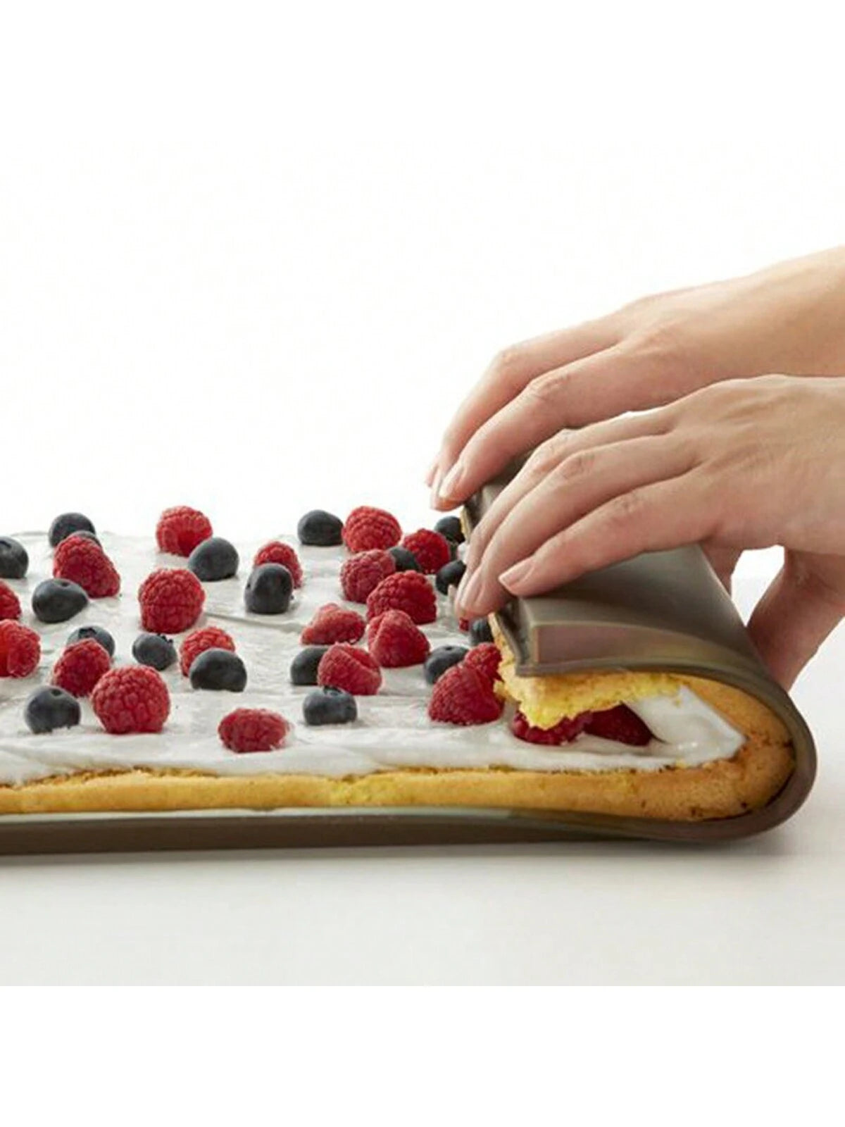 1/2/3Pcs Heat-Resistant Silicone Swiss Roll Cake Baking Mat Tray