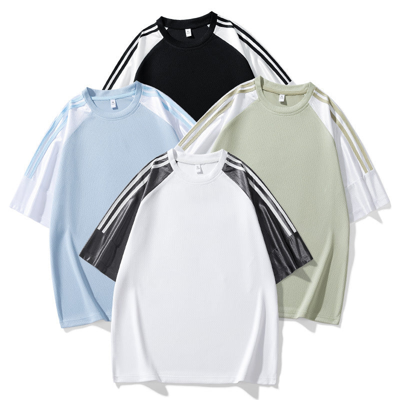 Running Fitness Apparel Sports Shirt Short Sleeves