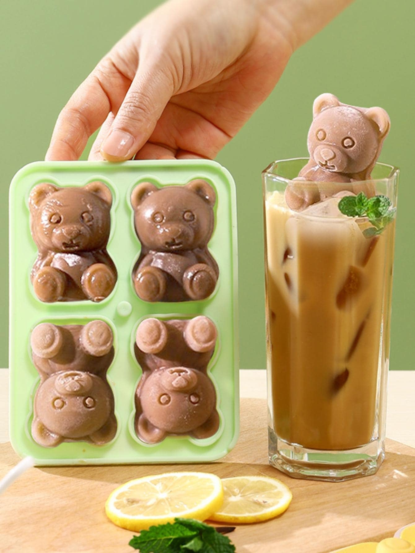 1Pc Bear Shaped Ice Mold