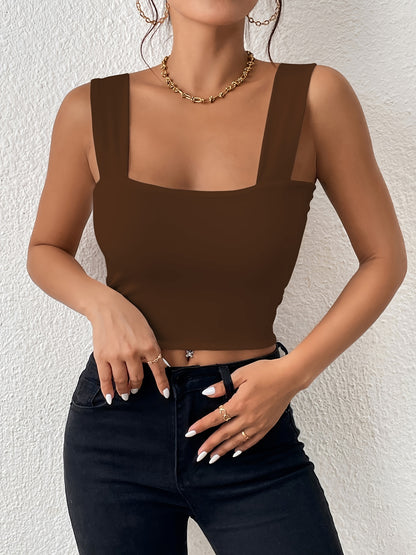 European And American Sexy Chest-Revealing Waist-Cinching Camisole