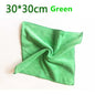 30X30Cm Car Wash Microfiber Towel Car Cleaning Drying Cloth Hemming Car Care Cloth Detailing Car Wash Towel for Car