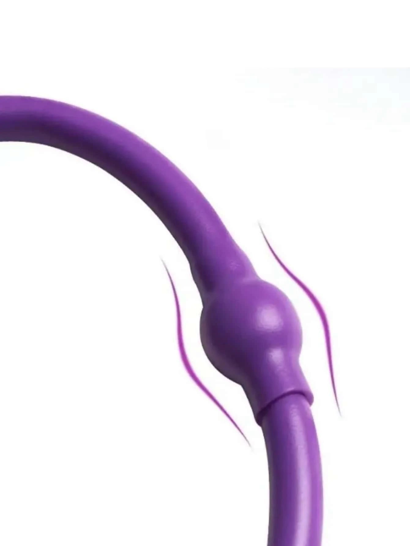 1Pc Thickened Latex Tube Unisex Sweat Absorbing Anti-Slip Sponge Yoga Fitness Shoulder Opener Leg Trainer Resistance Band
