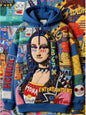 Fashion Casual Printed Polyester Sweater