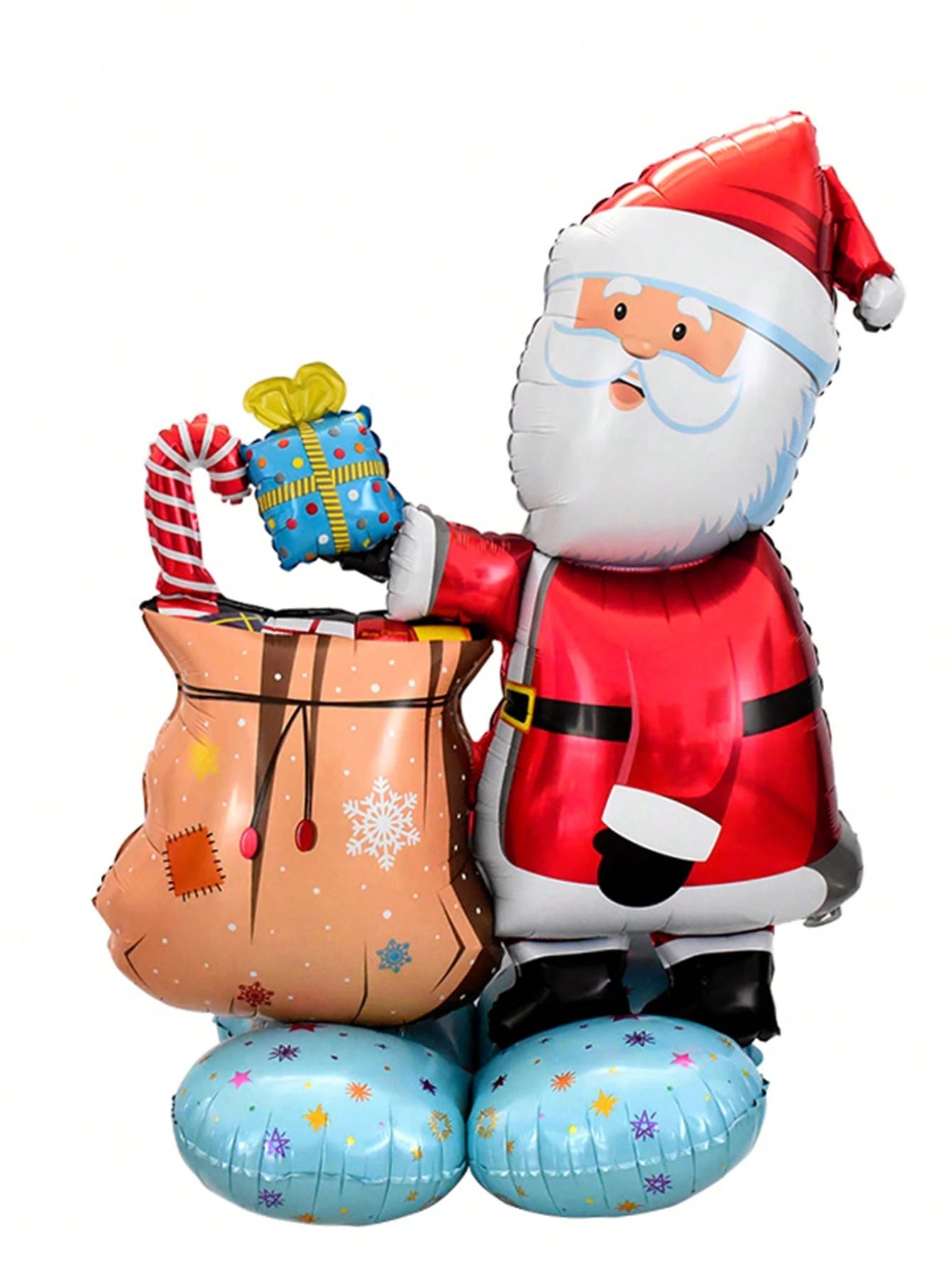 1PC Large Standing Balloon Santa Claus Snowman Xmas Tree Balloon Party Home Decorations Navidad 2024 New Year Best Gifts