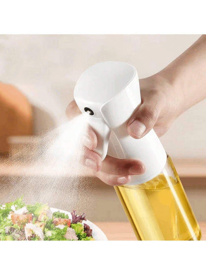 1Pc Press-Type Oil Spray Bottle, Household Seasoning Pot, Dustproof Oil Control Bottle for Kitchen Air Fryer, Oil Sprayer Bottle Camping