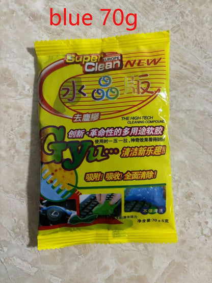 1Pc Large Capacity Car Cleaning Gel: Magic Dust Remover, Glue Remover and Keyboard Cleaner - Car Cleaning Accessories, Spotless Bicycle! Auto Parts and Men'S Gift Products Are Randomly Shipped in Both Chinese and English Packaging. Due to Different Batches, the Product Is 160G per Size (Boxed, with White and Transparent Outer Boxes Available for Random Shipment)/70G in Bags (With Random Bag Colors),Garden Tools