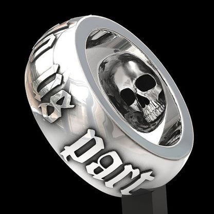 A Unique And Stylish Skeleton-Themed Ring Perfect for Halloween, Versatile Enough for Parties, And an Exquisite Gift for Christmas Or Birthdays