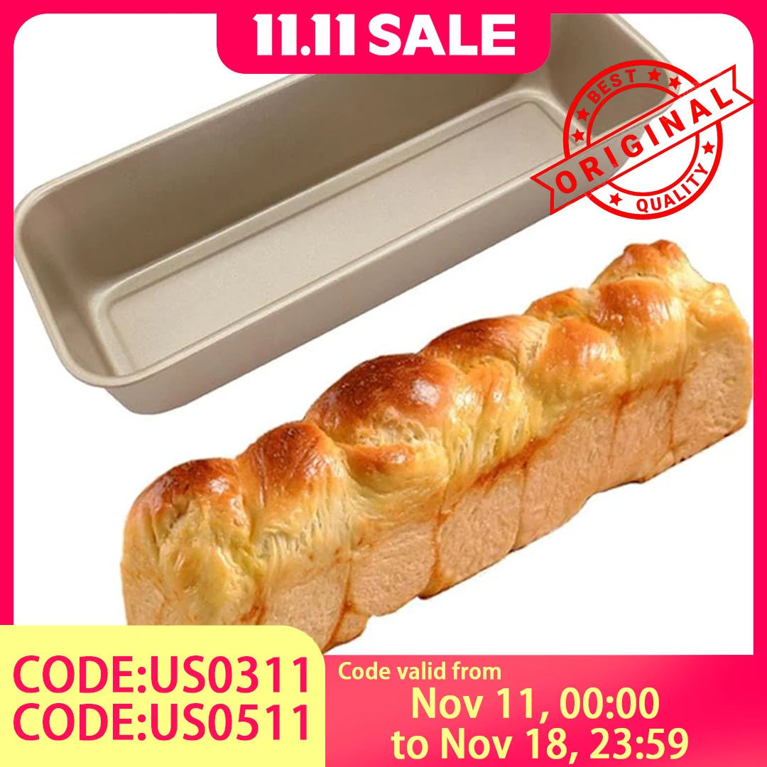 Non‑Stick Loaf Baking Pan – Holiday Bread & Gift Loaf Mold