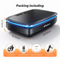 MERACH Vibration Plate Exercise Machine with Light Whole Body Workout Power Vibrate Platform Vibration Plate Lymphatic Drainage
