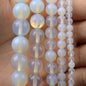Natural Stone Beads 4-10mm Amethysts Lava Turquoises Agates Jades Garnet Quartzs Beads For Jewelry Making DIY Bracelet Necklace