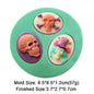 DIY Halloween Decoration Series Fondant Silicone Mold Skull Pumpkin Alphabet Styles Chocolate Sugar Dessert Kitchen Baking Tools