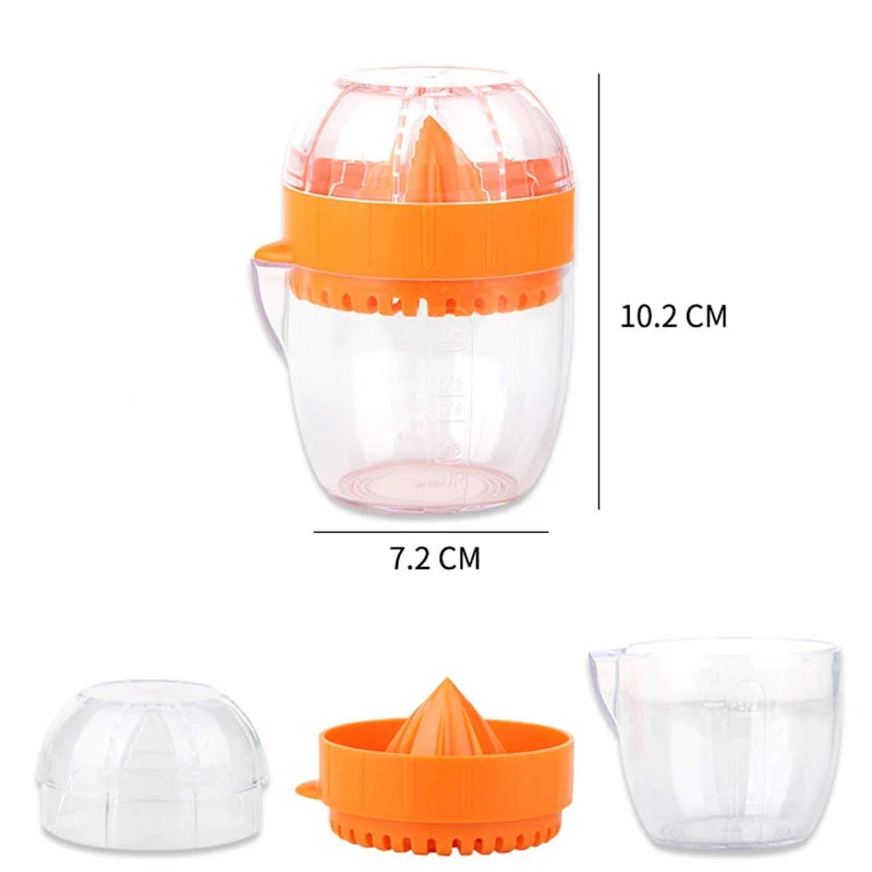 Manual Lemon Squeezer with Lid Plastic