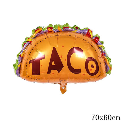 32Inch Donut globos Foil Balloon Fruit Ice Cream Helium Balloon Birthday Party Decoration Kids Toy Sweet Digital baby shower