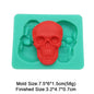 DIY Halloween Decoration Series Fondant Silicone Mold Skull Pumpkin Alphabet Styles Chocolate Sugar Dessert Kitchen Baking Tools