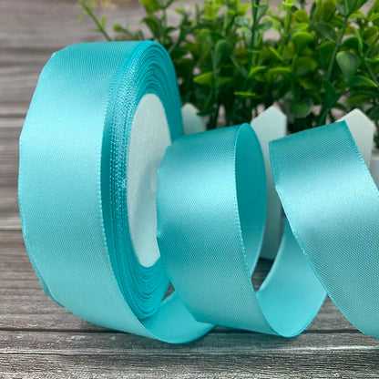 25 Yards/Roll Satin Ribbons For Crafts Bow Handmade Gift Wrapping Christmas Wedding Decorative Ribbon 6/10/15/20/25/40/50mm