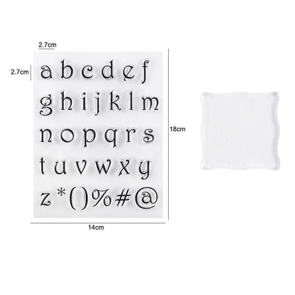 Stamps for Cookies Letters Cake Sweet Letters Stamp Decorating Tools Fondant Embossing DIY Alphabet Cutter Pastry Accessories