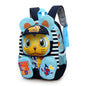 3D Rabbit & Tiger Kids Backpack – Cute Animal School Bag for Kindergarten & Preschool