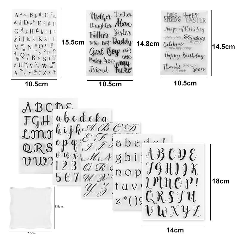 Stamps for Cookies Letters Cake Sweet Letters Stamp Decorating Tools Fondant Embossing DIY Alphabet Cutter Pastry Accessories