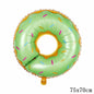 32Inch Donut globos Foil Balloon Fruit Ice Cream Helium Balloon Birthday Party Decoration Kids Toy Sweet Digital baby shower