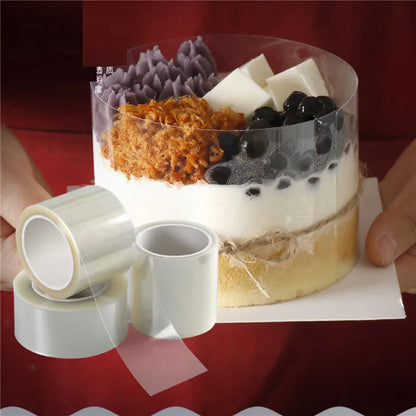 Cake Collars Transparent Cake Rolls Acetate Cake Collar Transparent Chocolate Mousse Collar Baking Surrounding Edge Decorating