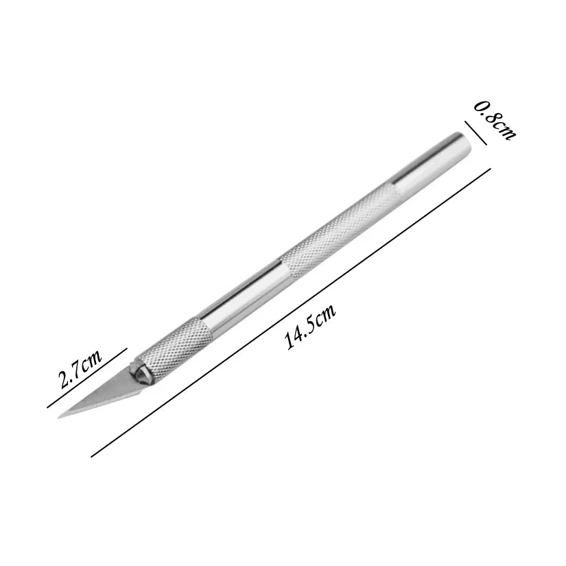 Sculpting Gum Paste Carving Baking Pastry Tools 6pcs Blades Knife Fruit Fondant Cake Decorating Tools