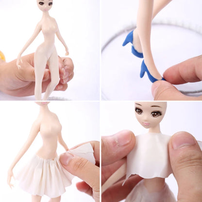 Dolls Face Silicone Mold Fondant Molds DIY Cake Decorating Tools Sugarcrafts Clay Chocolate Gumpaste Molds Baking Tools